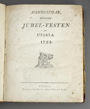 BÖCKER, 4 st, bl.a "Resa genom Sverige, Norrige, Lappland, Finnland och Ingermanland", Fr. Wilh. von Schubert, 1823.