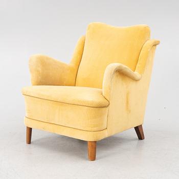 Armchair, Swedish Modern, 1940s.