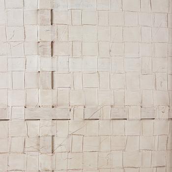 Stephen Buckley, oil on paper on canvas, executed in 1980.