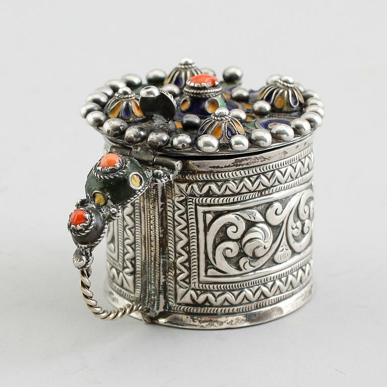 SENAPSKAR, silver, orientaliskt, 1900-talets första hälft.