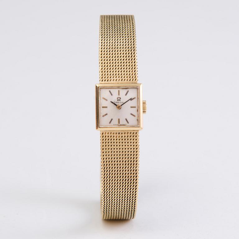 OMEGA, wristwatch, 14 K, 16 mm.