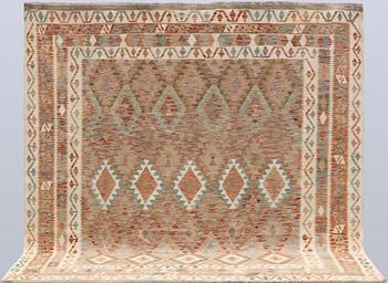 A Kelim carpet, 251 x 246 cm.
