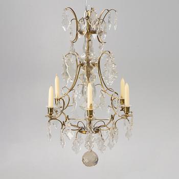 A Baroque style chandelier, first half of the 20th Century.