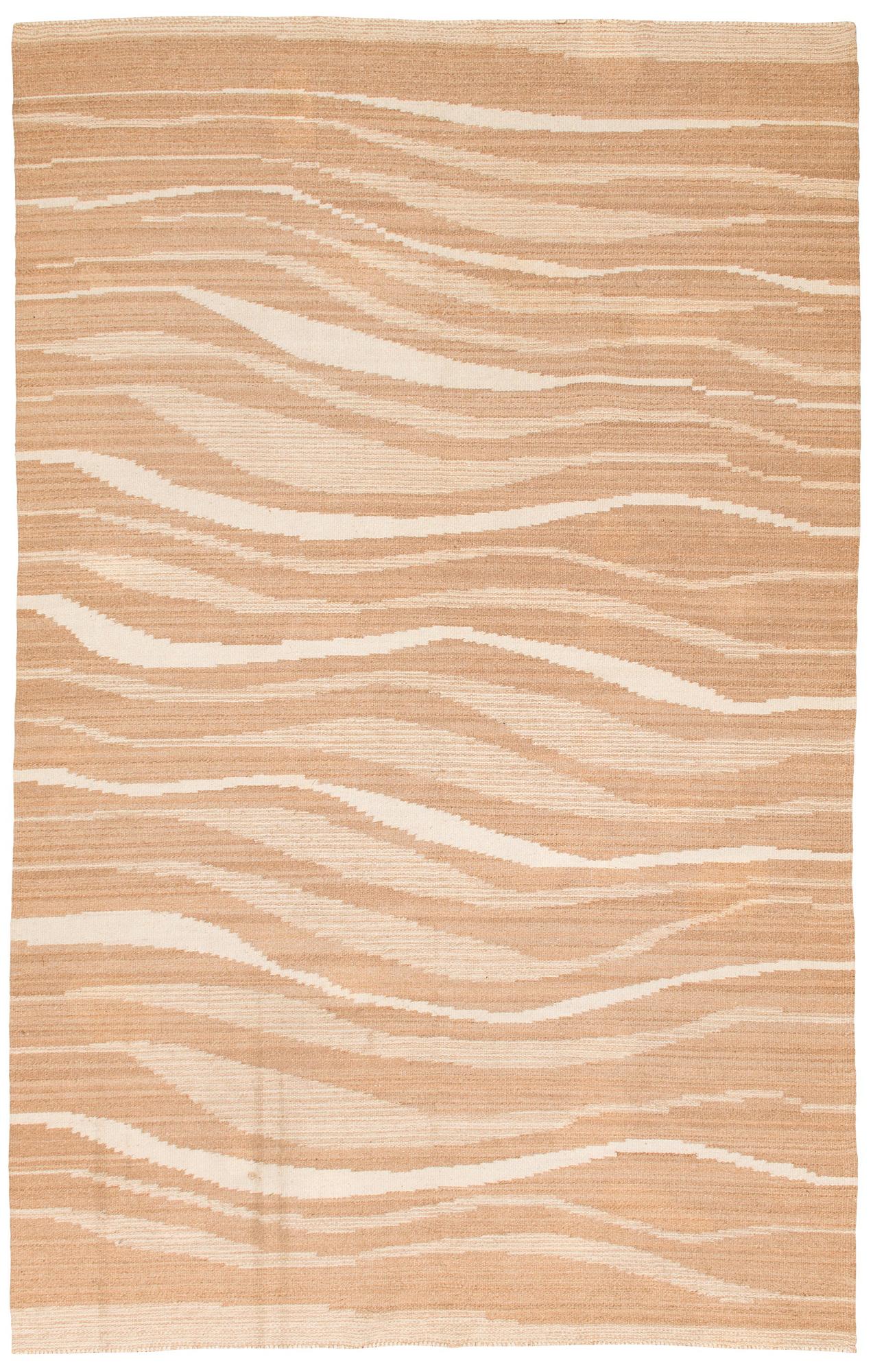 EVA ANTTILA, HÅRGARNSMATTA för Kotilieden aitta, 1930-tal. Ca 305x195 cm.