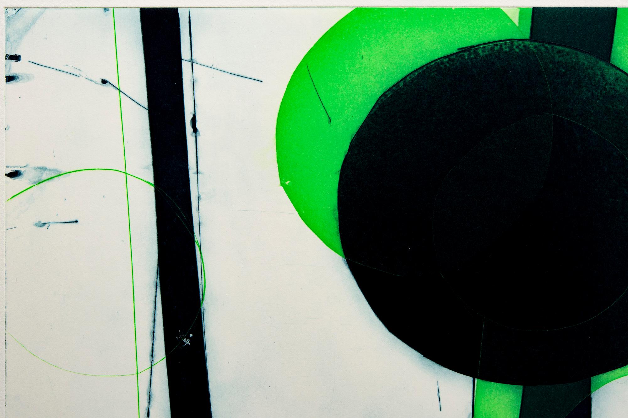 Astrid Sylwan, a signed color etching.