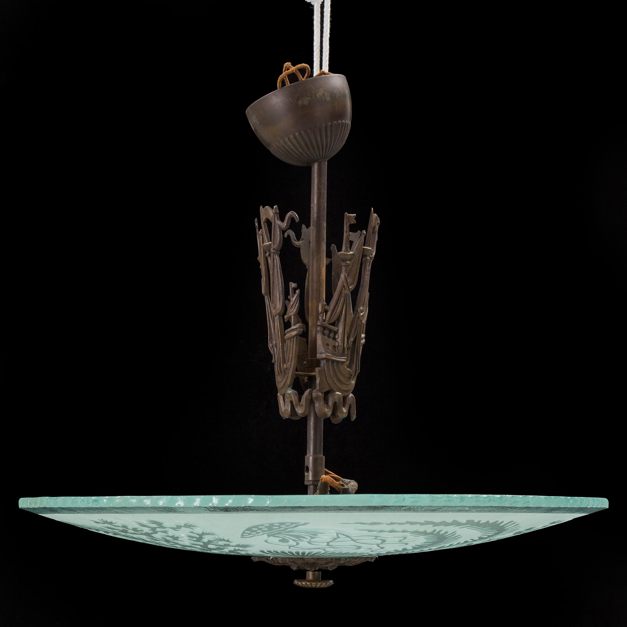 PLAFONDLAMPA, 1920-tal.