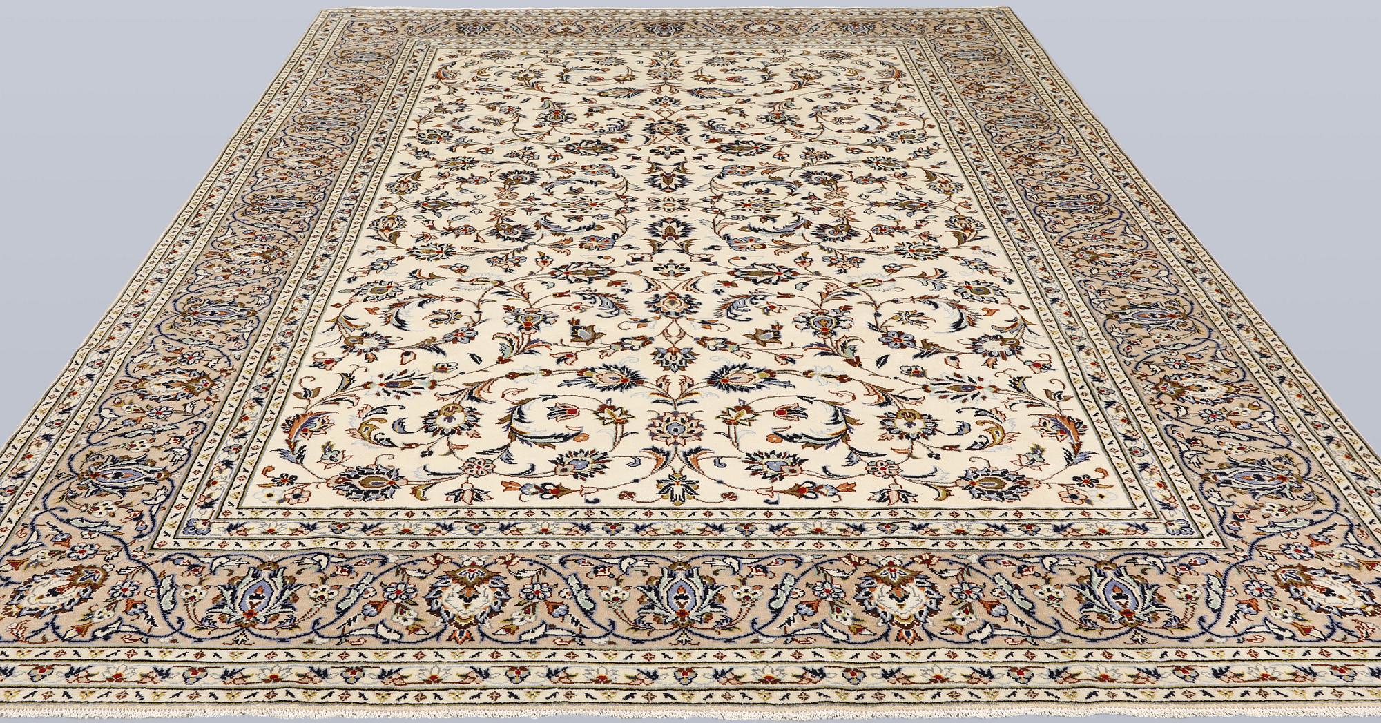 Matta, Keshan, ca 350 x 244 cm.