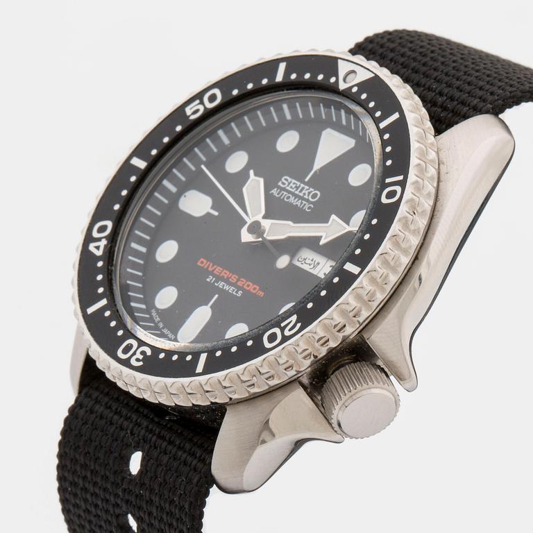 SEIKO, Drivers 200m, wristwatch, 42 mm,