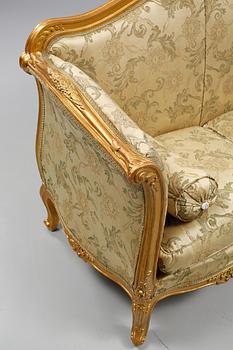 SOFFA, Louis XV-stil, 1900-talets andra hälft.