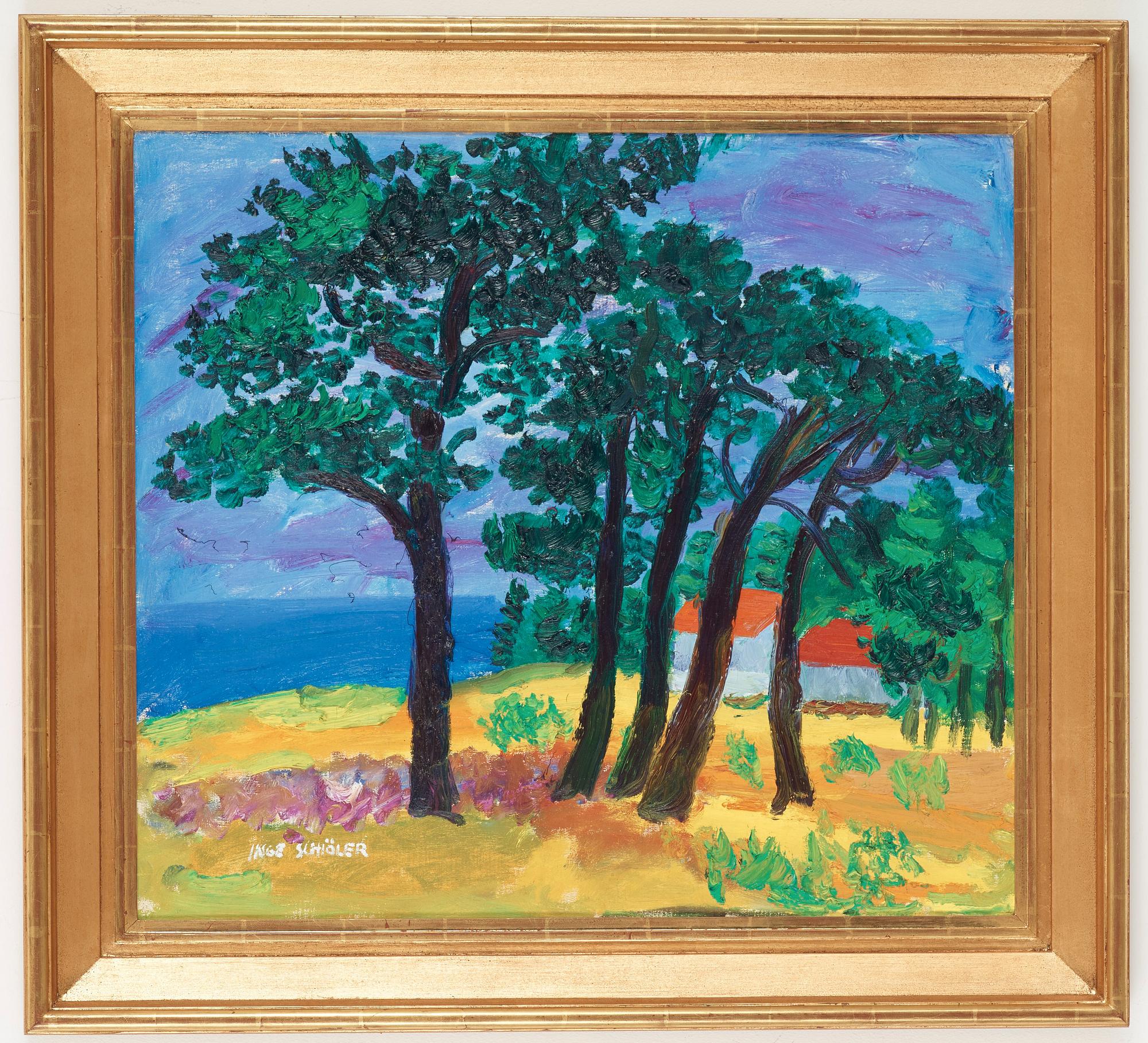 Inge Schiöler, View from Koster.