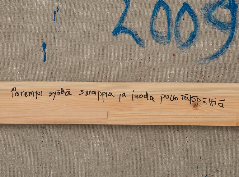 Raili Tang, "BÄTTRE ATT ÄTA SIRAP OCH DRICKA EN FLASKA TERPENTIN".