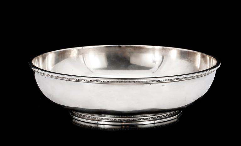 SKÅLFAT, silver, Atelier Borgila, Stockholm, 1966. Ca 430 gr.