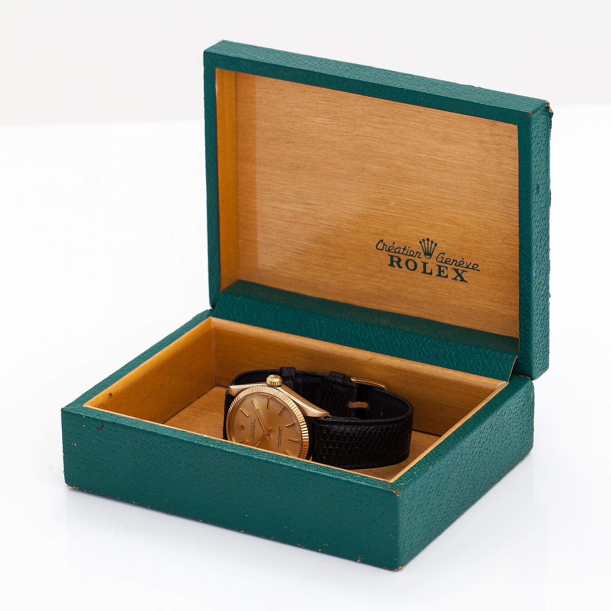 Rolex, Oyster Perpetual, wristwatch, 34 mm.
