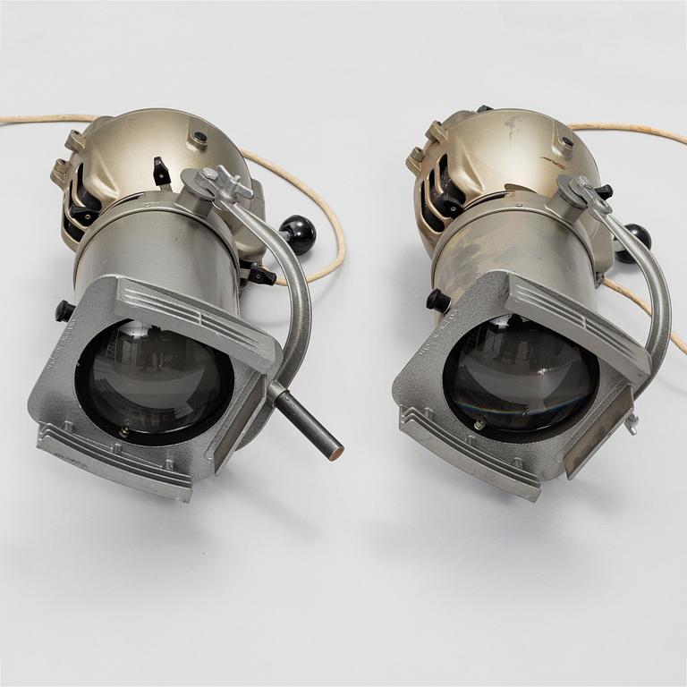 Two Strand Electric lamps, England, 20th century.