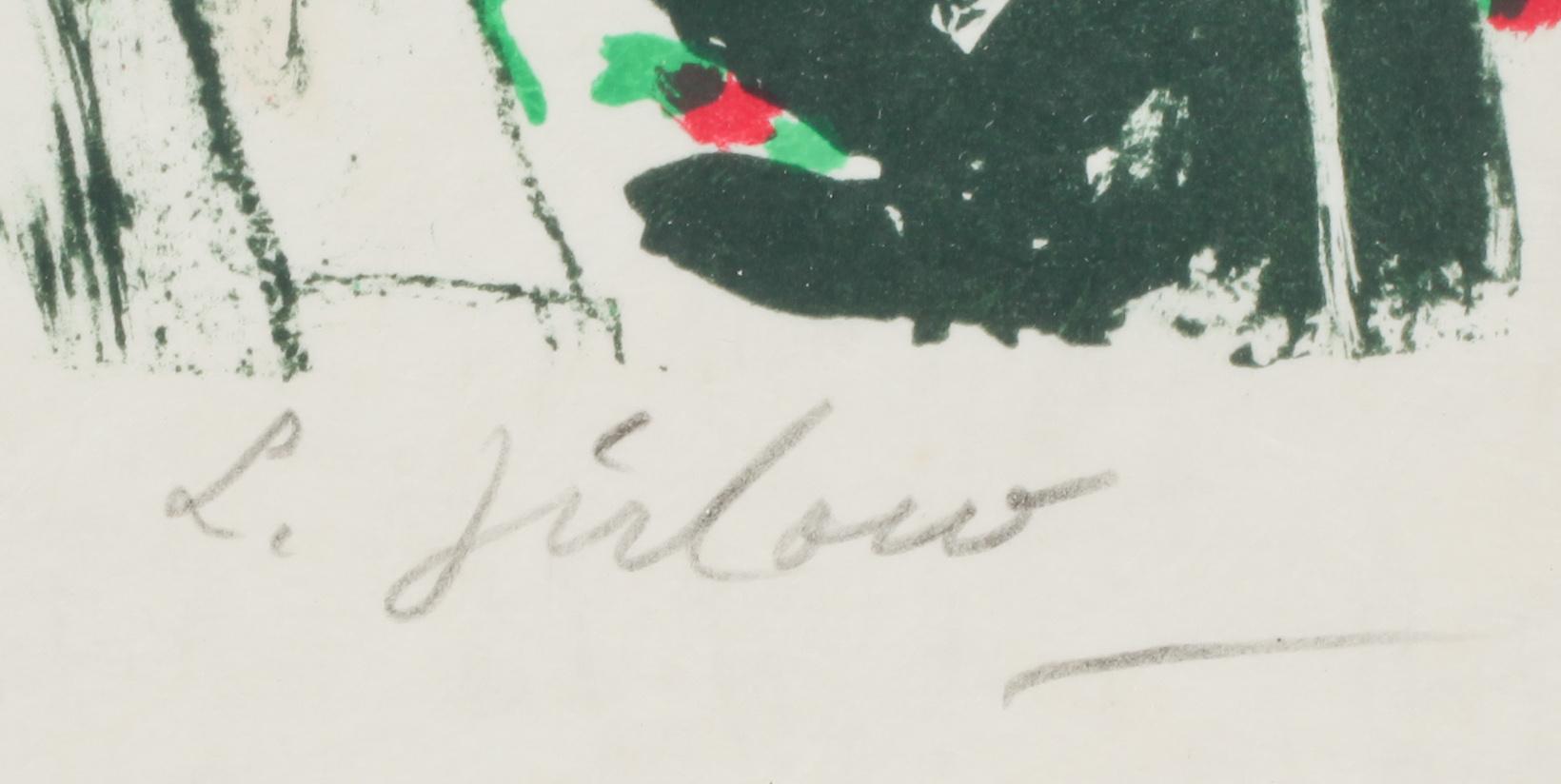 LENNART JIRLOW, färglitografi, signerad och numrerad XXXI/C.