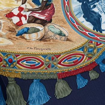 Hermès, scarf, "Cavaliers Peuls".