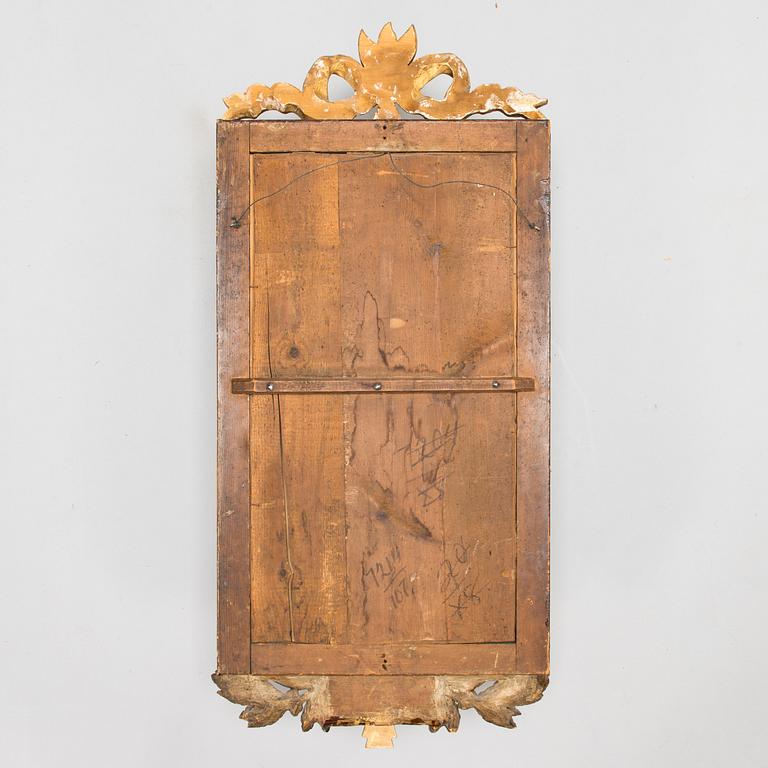 Peili, Kustavilainen, signeerattu Lago Lundén, Tukholman hallileima 1782.