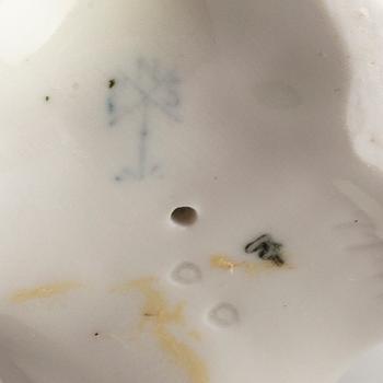 KARL ENS, porslin, figuriner 2 st, Tyskland, tidigt 1900-tal.