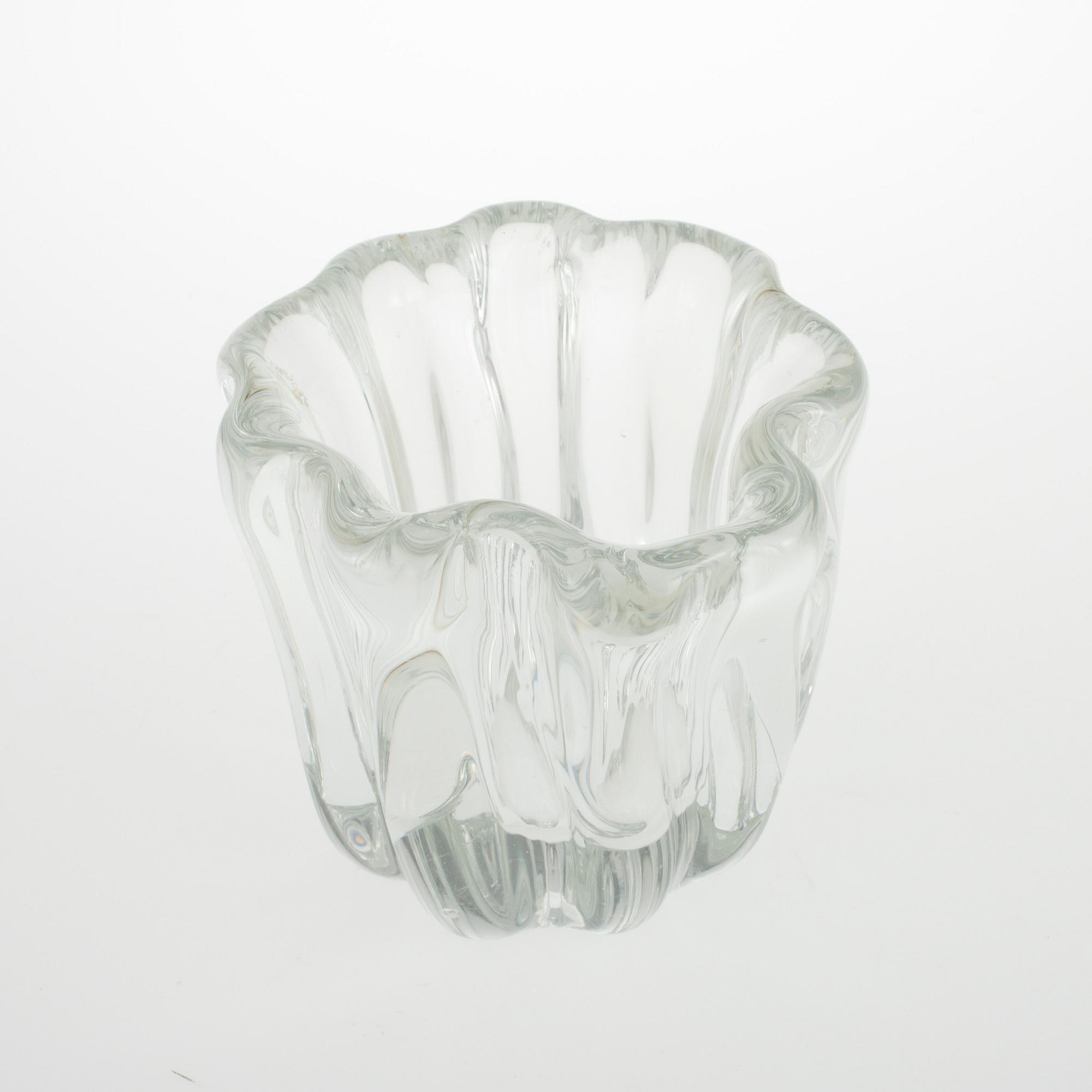 VAS, glas, "Kalvolan kanto" (Stubbe) signerad Tapio Wirkkala 3241.