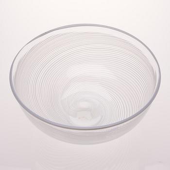 SKÅL, glas, signerad Johannes Rantasalo, Lasisirkus, Nuutajärvi.
