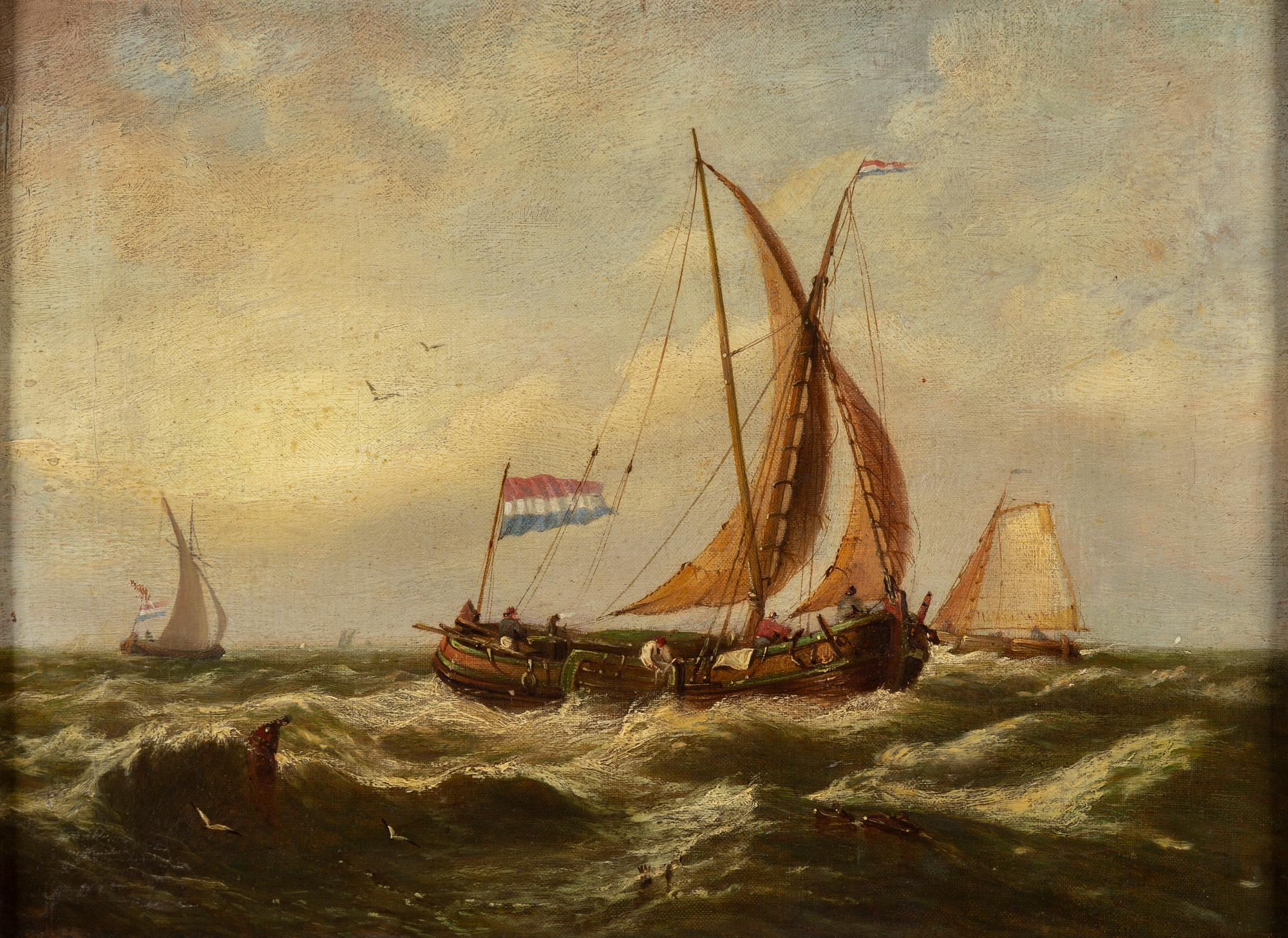 DUTCH ARTIST, 19th Century, oil on canvas.