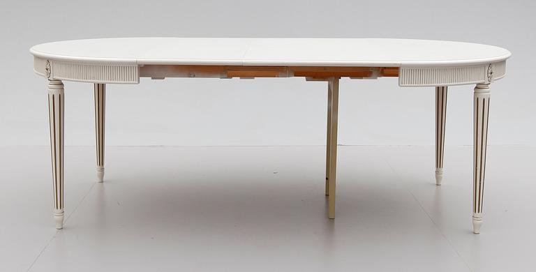 MATGRUPP, 7 delar, gustaviansk stil, 1900-talets andra hälft.