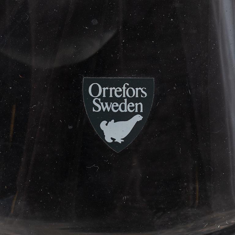 Gunnar Cyrén, a 'Helena' glass service, 33 pieces. Orrefors.