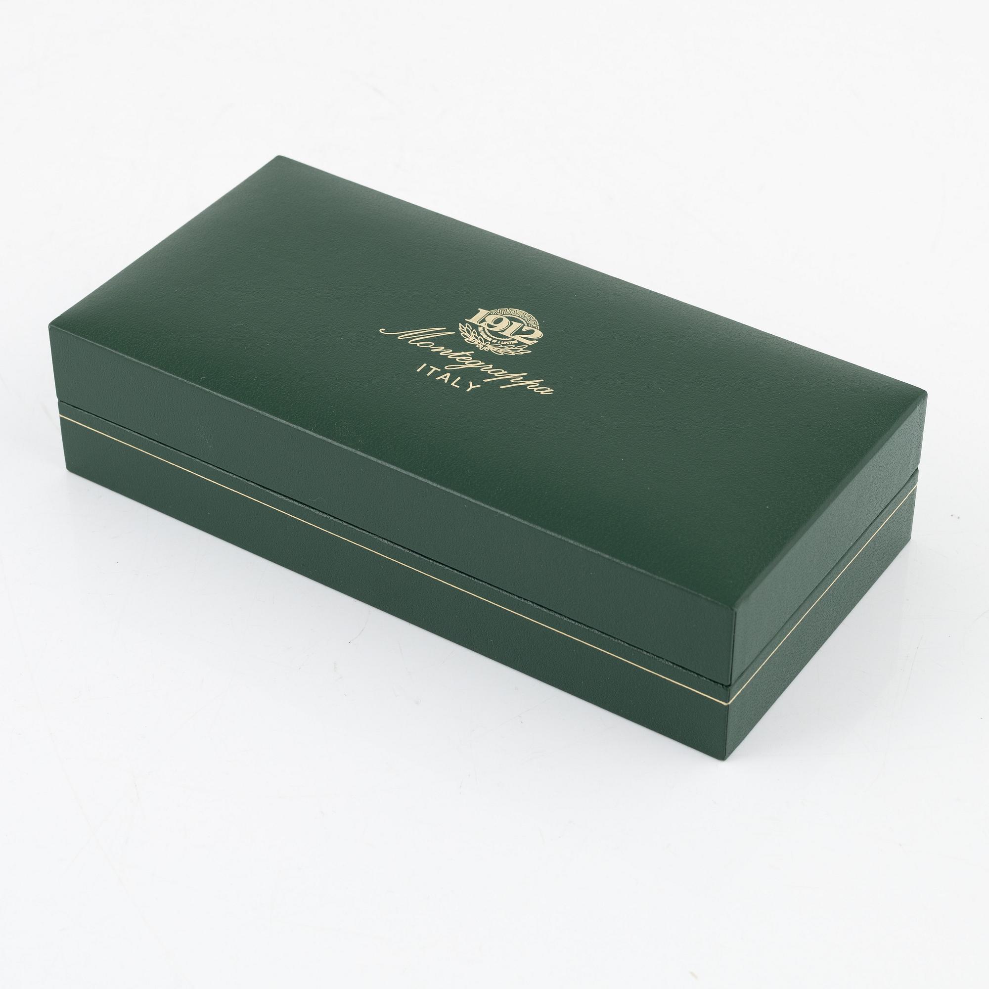 Reservoarpenna Montegrappa sterlingsilver Italien.