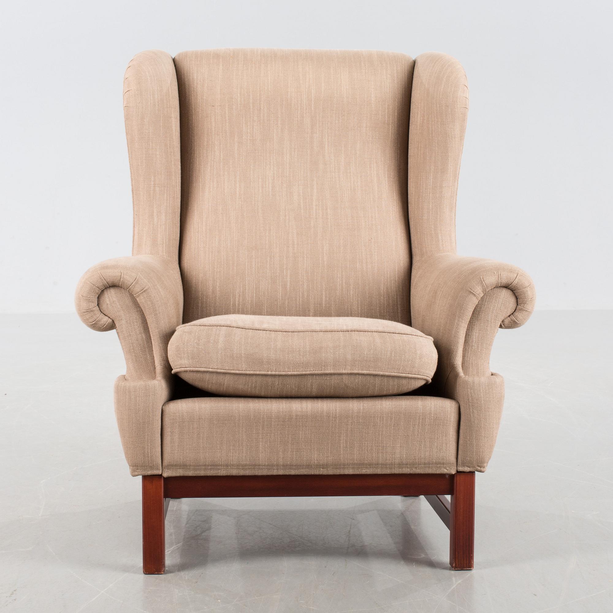 ÖRONLAPPSFÅTÖLJ, nr 3543, "Oxford", Svenskt Tenn.