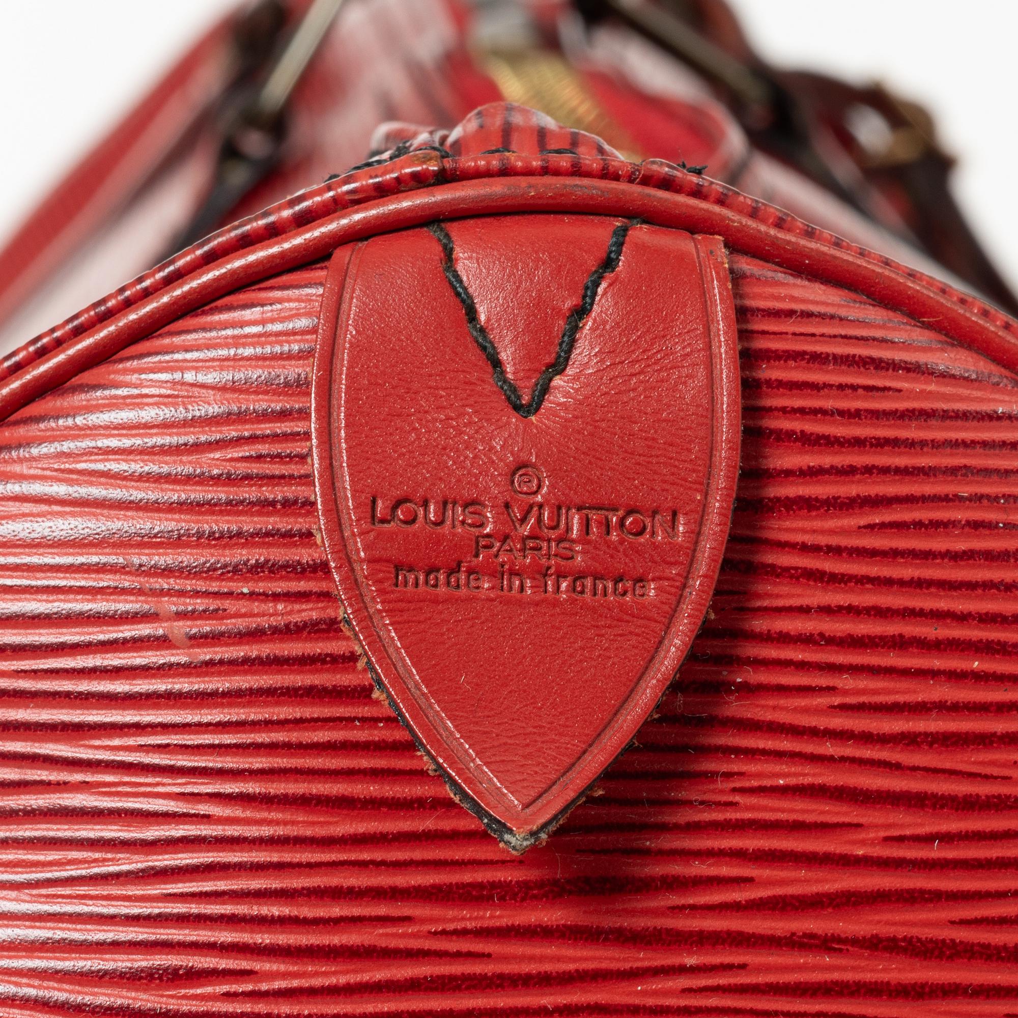 Louis Vuitton, weekend bag, "Keepall epi 60", 1988.