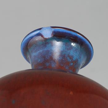 BERNDT FRIBERG, a stoneware vase, Gustavsberg studio, Sweden.