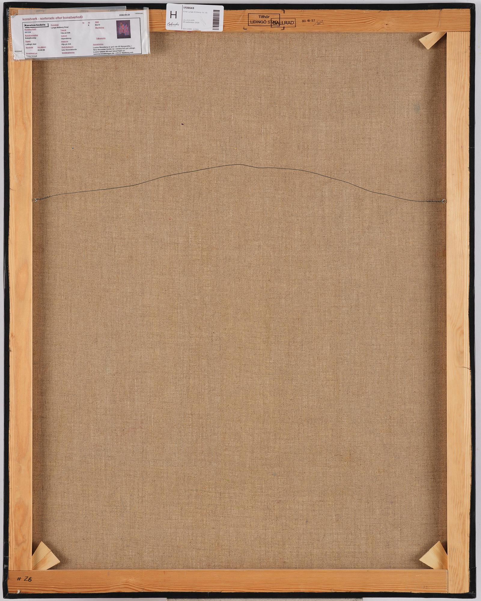 Einar Lynge-Ahlberg, Kaleidoscope.