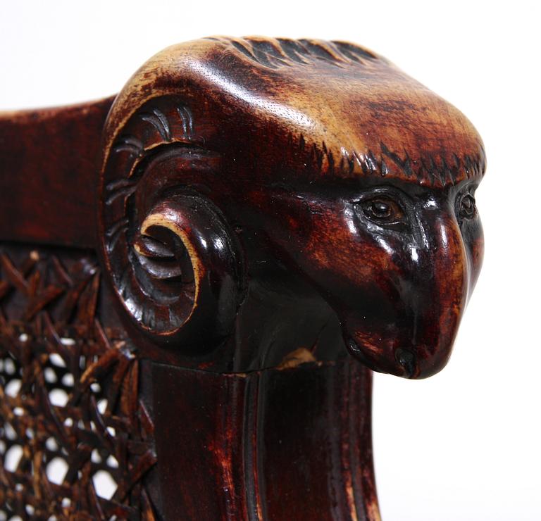 FÅTÖLJER, ett par, 1900-talets första kvartal.