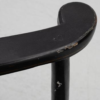 Puderstol, rokoko, 1700-talets andra hälft.