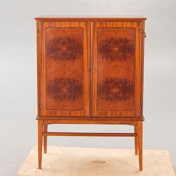 An ABRA Möbler, mid-20th century mahogany bar cabinet.