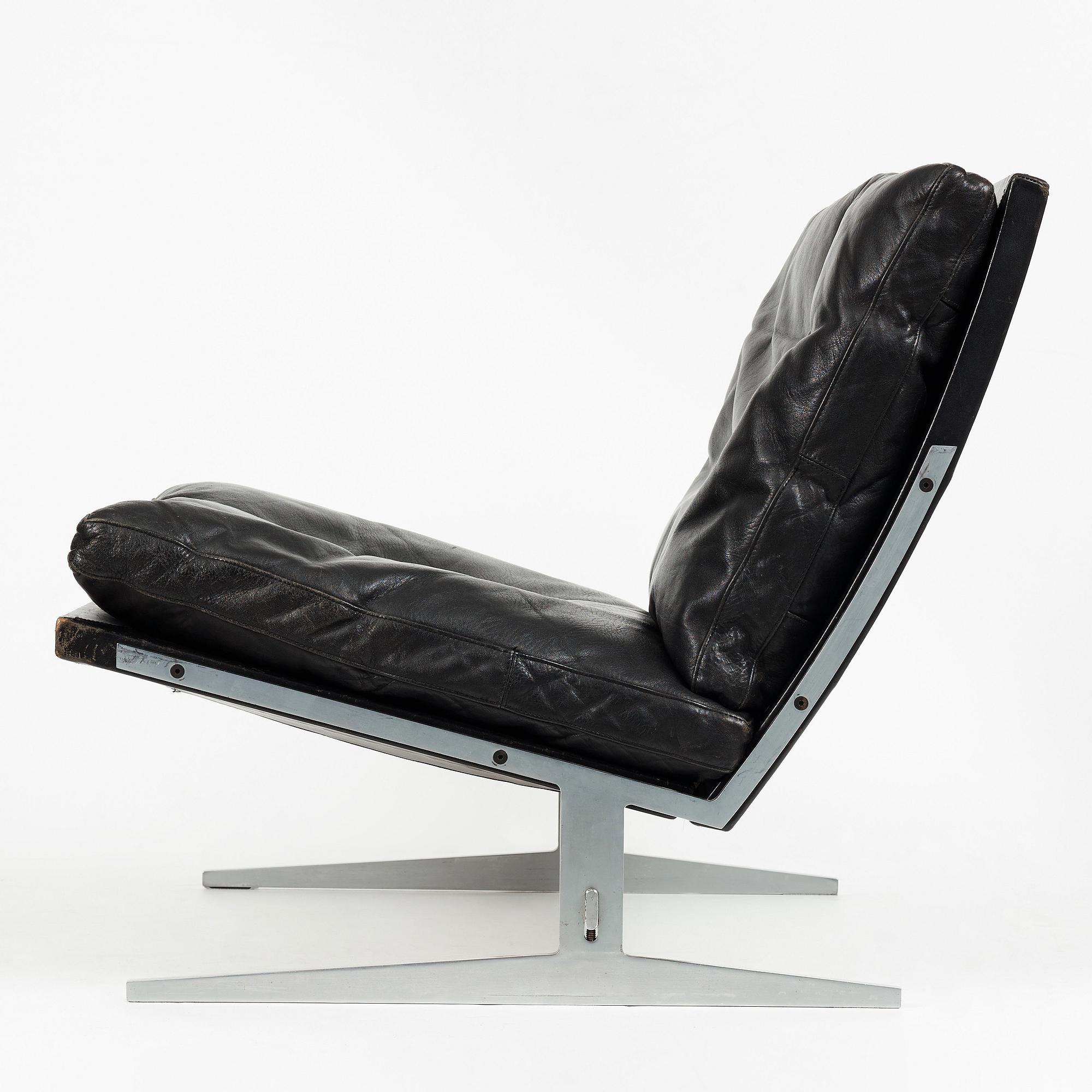 Preben Fabricius & Jørgen Kastholm, a "Bo 561", easy chair for Bo-Ex, Denmark 1960-70's.