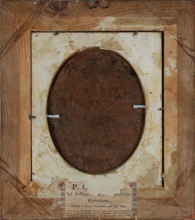 OKÄND KONSTNÄR, olja på koppar, 1700-tal.