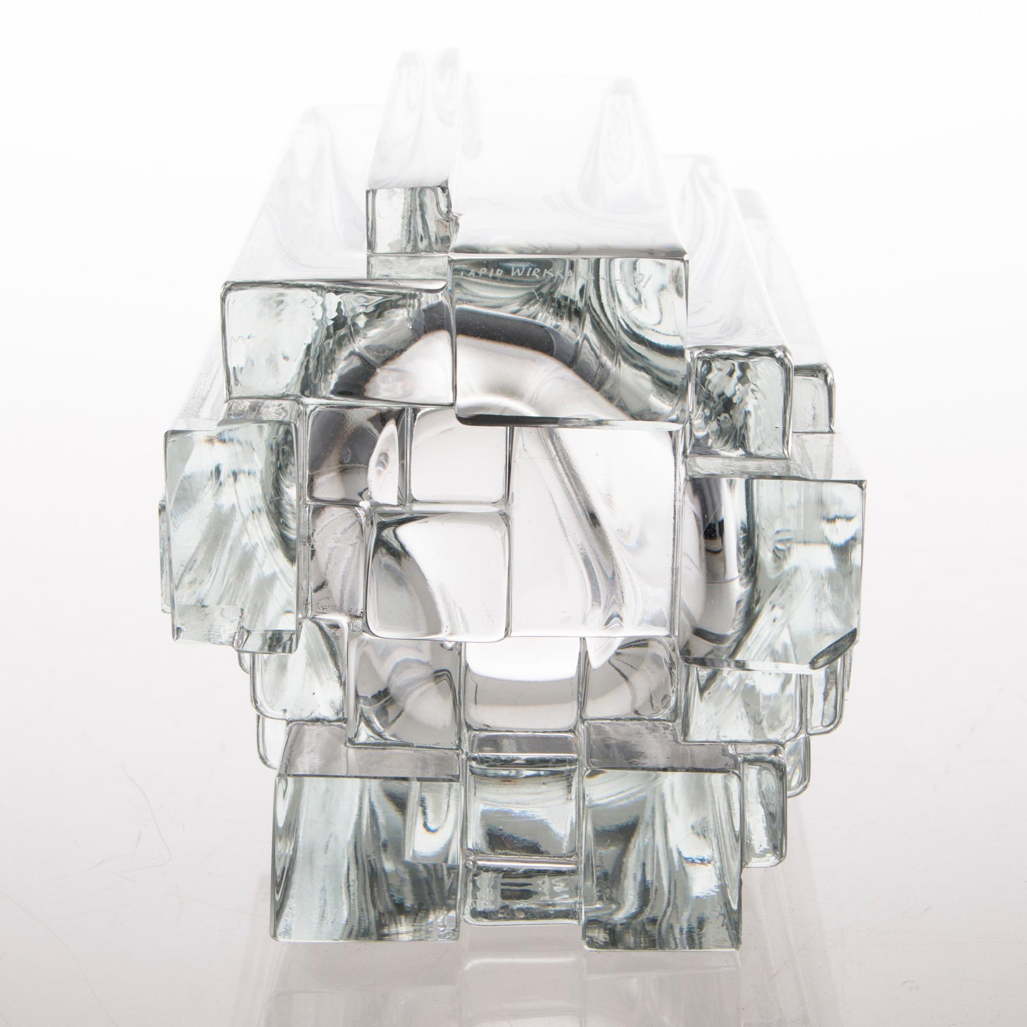 ラージベース｜ tapio wirkkala Arcadia TAPIO WIRKKALA, An 'Arcadia' glass vase, signed Tapio Wirkkala