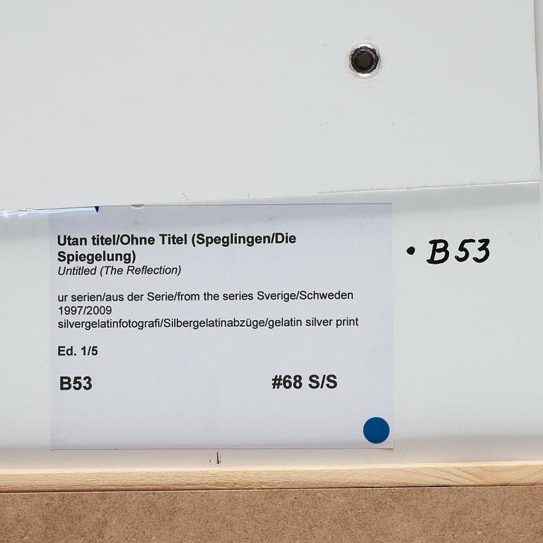Maria Miesenberger, "Utan titel (speglingen)", 1997.
