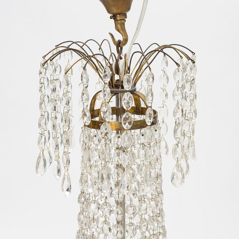 Ljuskrona, empirestil, tidigt 1900-tal.