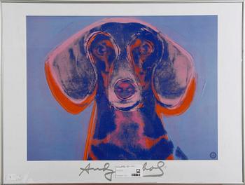 Andy Warhol · WARHOL, ANDY, efter. Affisch.