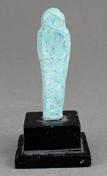 USHEBTI, 2 st, fajans, Egypten, sentid 664-331 f Kr.
