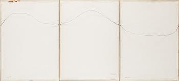 Kalevi Pyykönen, a set of three collages,  signed and dated -82.