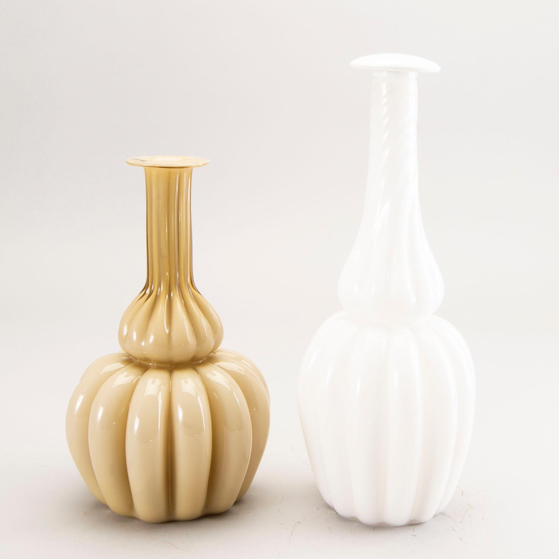 Veart, Carafes, 2 pcs, Venice, Italy, signed, numbered, 1983.