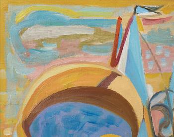 Tage Hedqvist, olja på duk, signerad och daterad 1945.