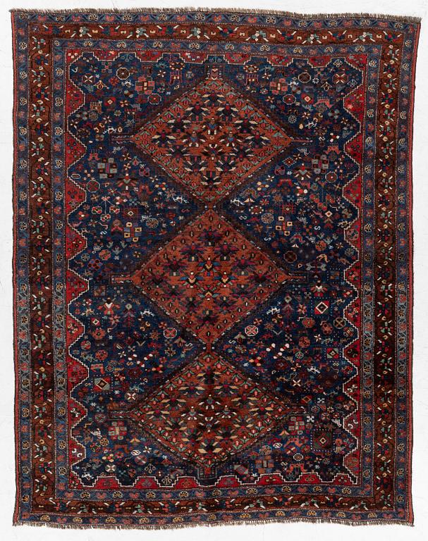 Matta, antik Khamseh, ca 200 x 152 cm.