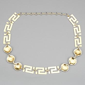BÄLTE, Versace, gulmetall.
