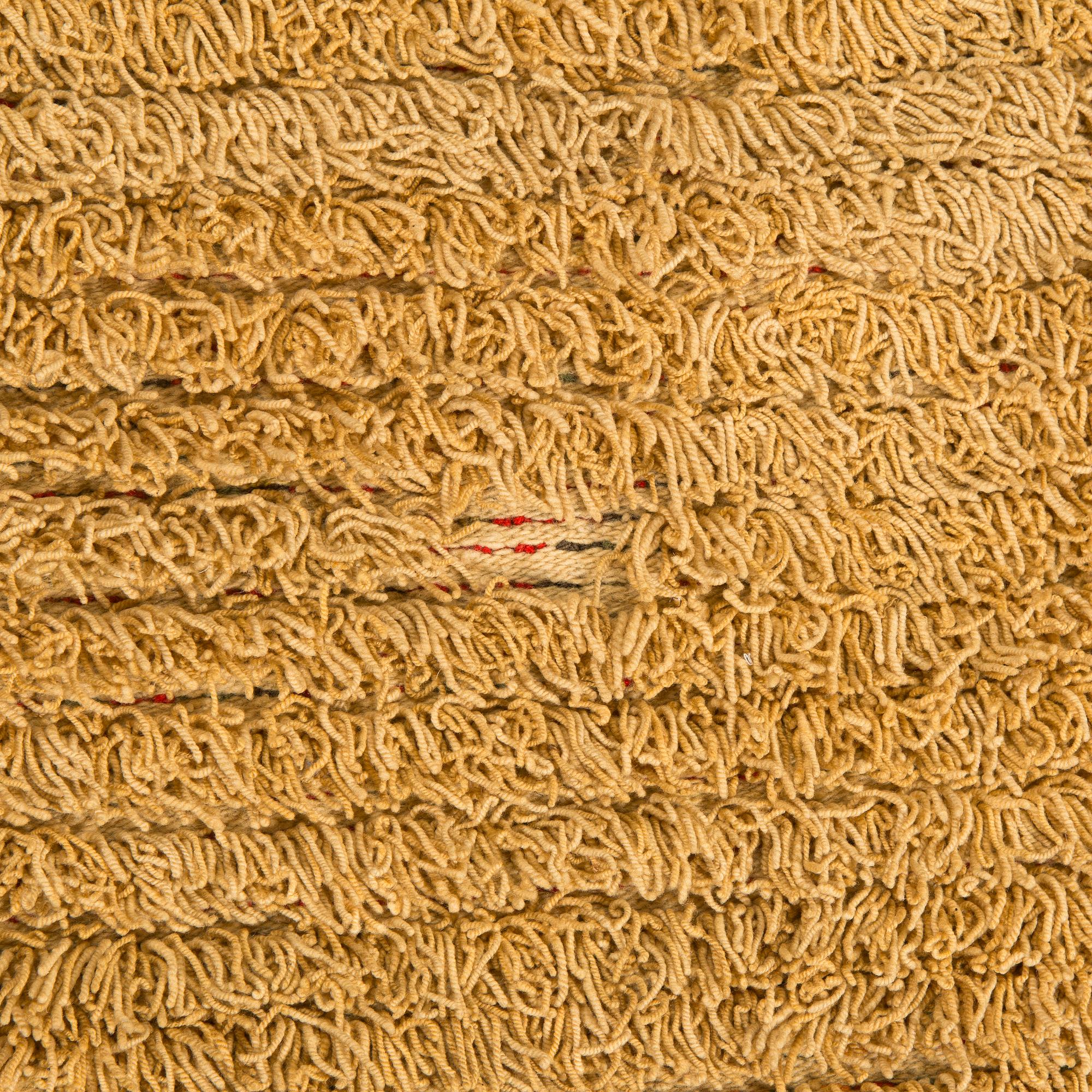 Rya / täcke, Finland, circa 1800. Ca 206 x 117 cm.