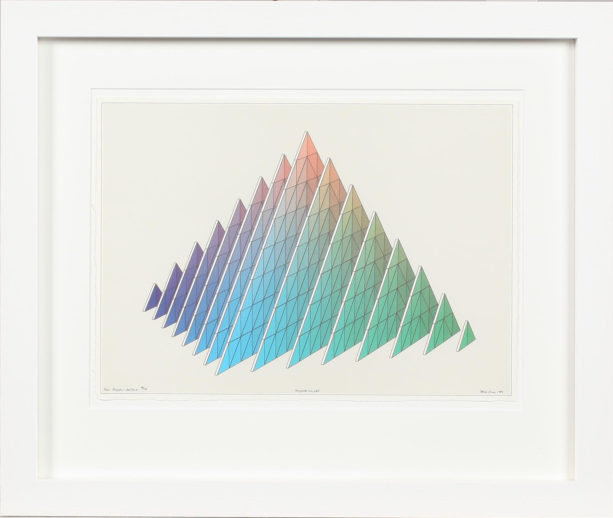 BECK & JUNG (HOLGER BÄCKSTRÖM & BO LJUNGBERG), färglitografi, signerad, daterad 1983, numrerad 59/150.