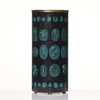 Piero Fornasetti, a "Cammei" umbrella stand, Milano, Italy, ca 1960s.